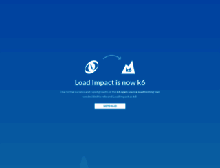 loadimpact.com screenshot