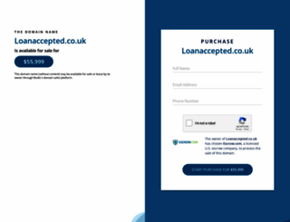 loanaccepted.co.uk screenshot