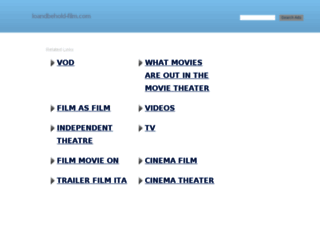 loandbeholdfilm.com screenshot