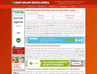 loans-online-southafrica.co.za screenshot