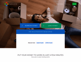 loans.co.nz screenshot
