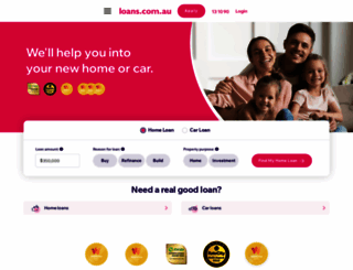loans.com.au screenshot