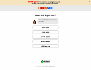 loans5000.com screenshot