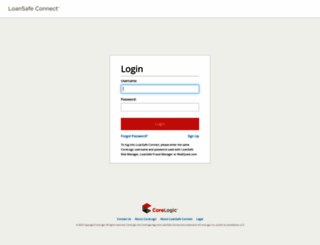 loansafeconnect.corelogic.com screenshot