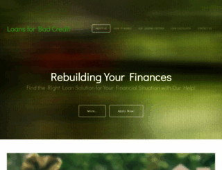 loansforbadcredit2019.com screenshot
