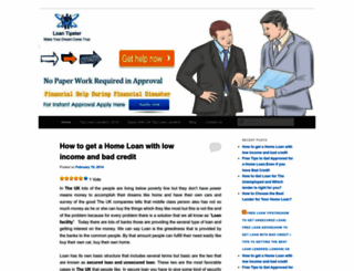 loantipster.wordpress.com screenshot