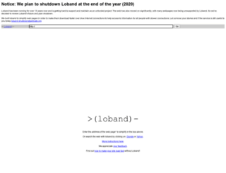 loband.org screenshot