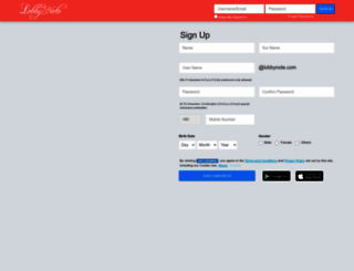 lobbynote.com screenshot