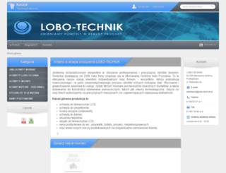 lobo-technik.pl screenshot