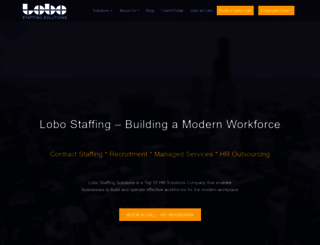 lobostaffing.com screenshot