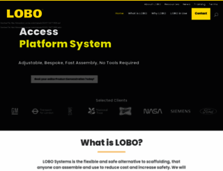 lobosystems.com screenshot