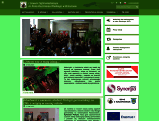 lobrzozow.edupage.org screenshot