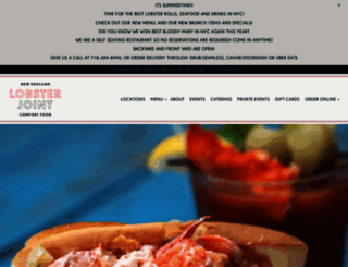 lobsterjoint.com screenshot