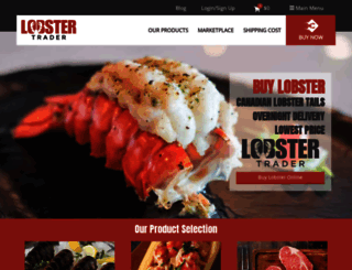 lobstertrader.com screenshot