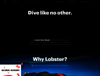lobsterweight.com screenshot