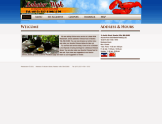 lobsterwok.com screenshot