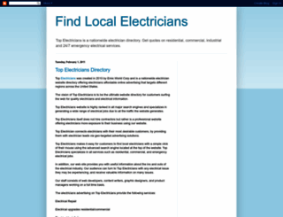 local-electricians.blogspot.com screenshot
