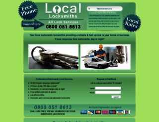 local-locks.co.uk screenshot