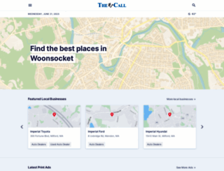 local.woonsocketcall.com screenshot