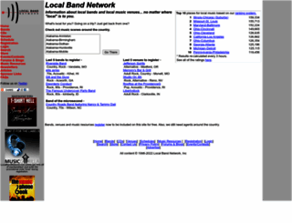 localbandnetwork.com screenshot