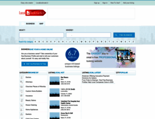 localbookmark.it screenshot