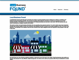 localbusinessfound.com screenshot