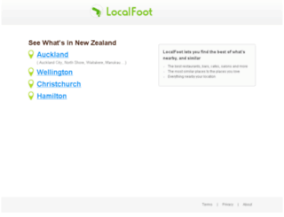 localfoot.co.nz screenshot
