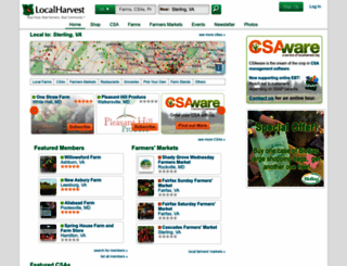localharvest.com screenshot