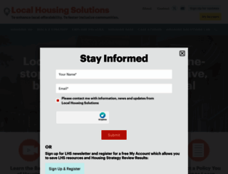 localhousingsolutions.org screenshot