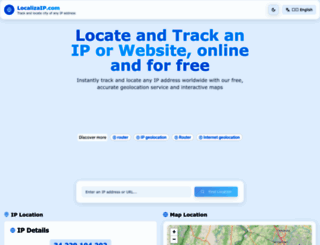 localizaip.com.br screenshot