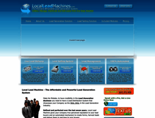 localleadmachines.com screenshot