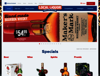 localliquor.com.au screenshot