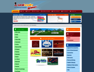 localloyaltyrewards.com screenshot