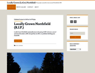 locallygrownnorthfield.org screenshot