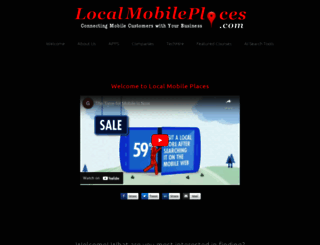 localmobileplaces.com screenshot