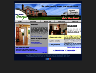 localmoversgeorgia.com screenshot