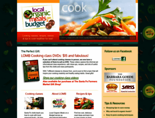 localorganicmeals.com screenshot