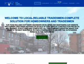 localreliabletradesmen.co.uk screenshot