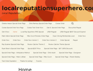 localreputationsuperhero.com screenshot