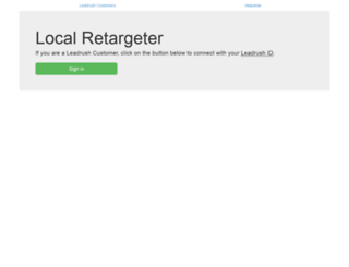 localretargeter.com screenshot
