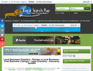 localsearchpup.com screenshot