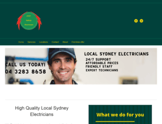 localsydneyelectricians.com.au screenshot