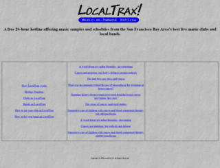 localtrax.com screenshot