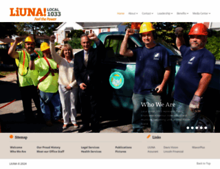 localunion1033.org screenshot