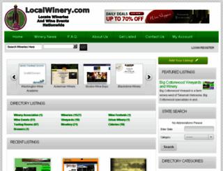 localwinery.com screenshot