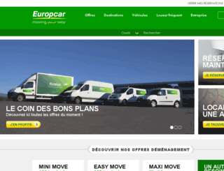 location-camion-europcar.fr screenshot