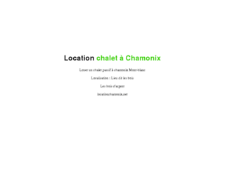 location-chamonix.eu screenshot