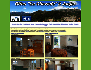 location-gite-ardeche.com screenshot