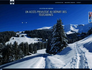 location-ski-megeve.net screenshot