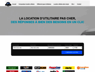 location-utilitaire-pas-cher.fr screenshot